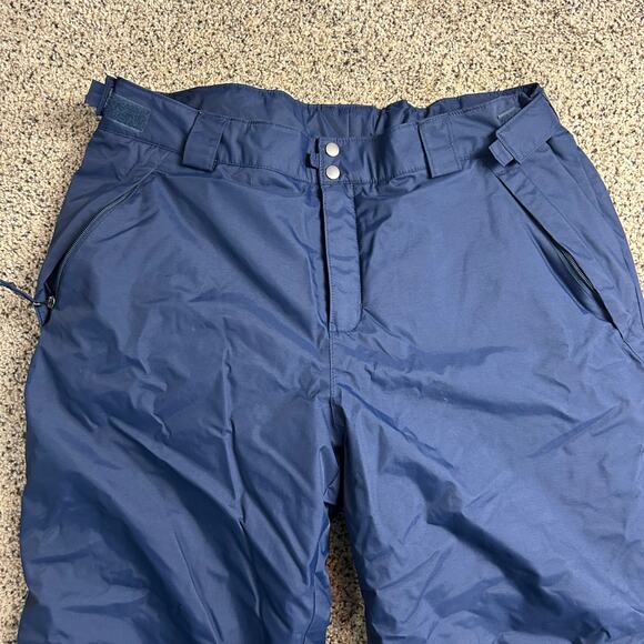 Columbia Mens Arctic Trip Omni-Heat Ski Pants Size XL Navy Blue Insulated Snow - Picture 4 of 9